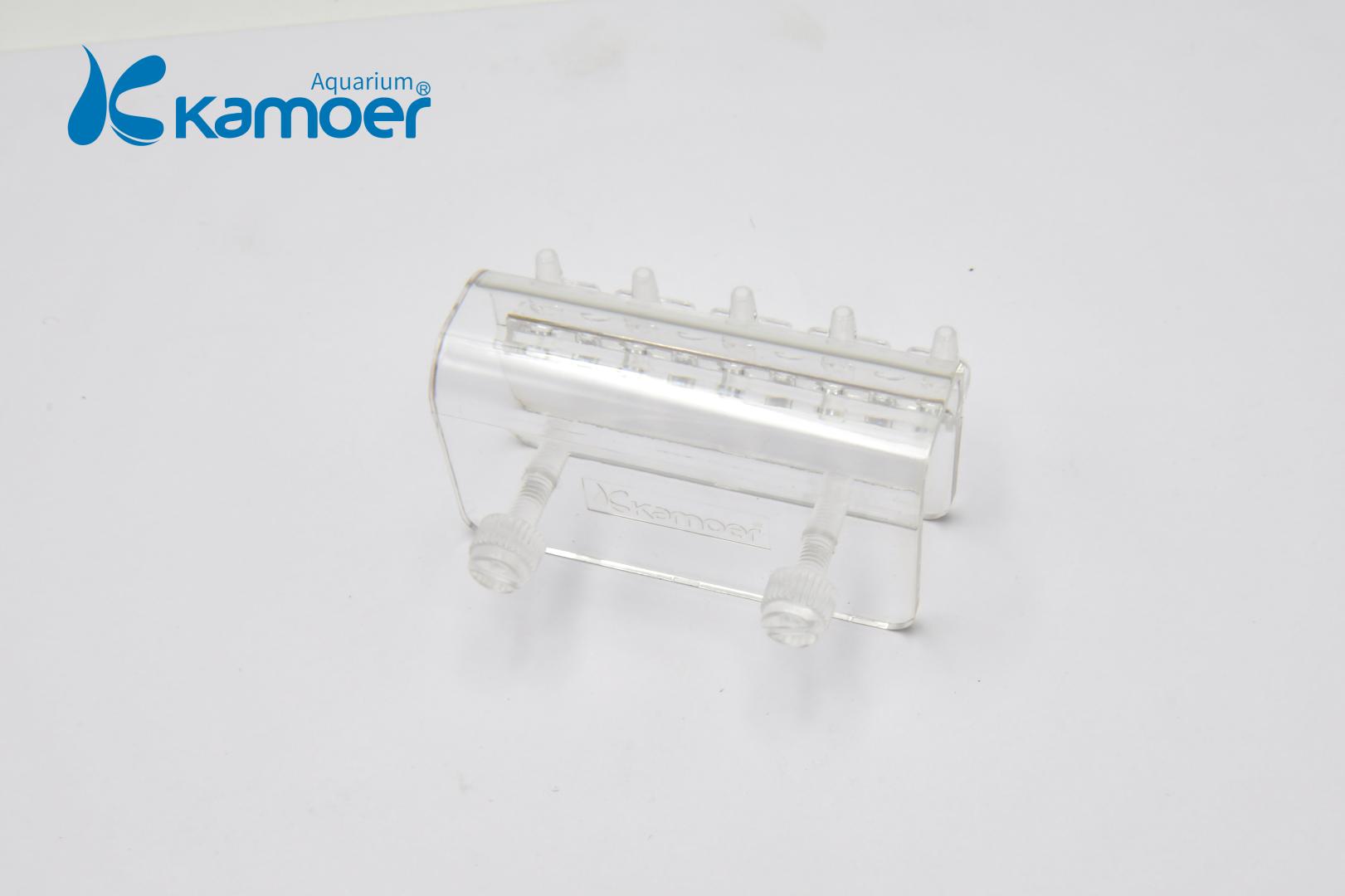 Kamoer Tube Holder Manifold Bracket Aqua Blue Distribution